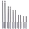 QISF 10-Pieces 1/4" Hex Shank Magnetic Screwdrivers Bit Extension Holder
