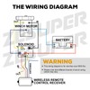 ZESUPER Winch Solenoid 12V 500 A Relay Contactor Solenoid Relay