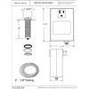 Westbrass ASB-01 Sink Top Waste Disposal Air Switch and Single
