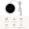 Electric Cup Warmer Constant Temperature 2 Modes LED Light Desk