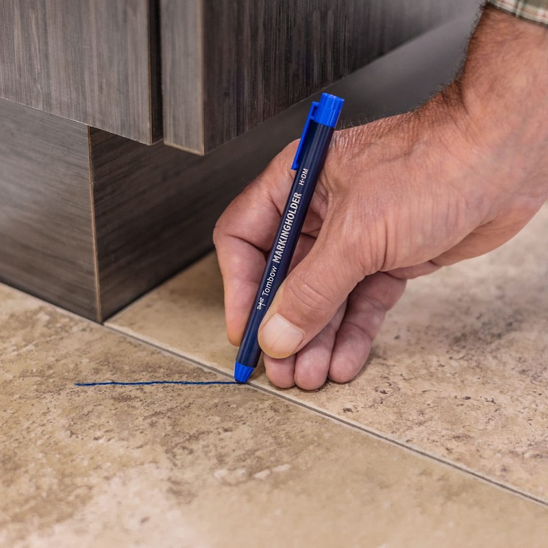 Tombow マーキングホルダ- 藍 H-DM15 工業用マーカー