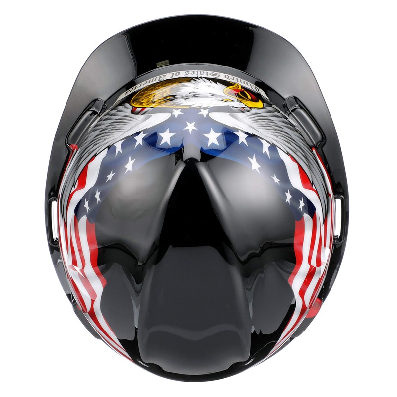 MSA 10079479 V-Gard Slotted Hard Hat, Americaln Eagle,, Capacity, Volume,