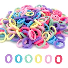 Hair ties for children, kids hair ties, baby hair ties, Kafand hair ties for kids, hair accessories, small, 100-piece set, cute, bulk quantity, hair ties for children, stylish girls, hair ornaments