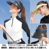 FUPUONE Women's Clip Visor, UPF 50+, Moisture Wicking, Wide Brim,