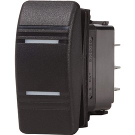 Blue Sea Systems 8286 Water Resistant Contura Switch,Black