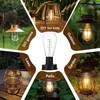 Solar Light Replacement Top with Bulb for Solar Lantern