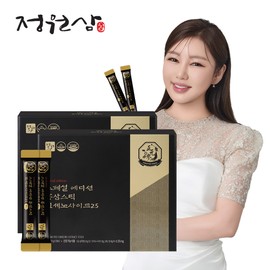 garden ginseng [Jeongwonsam] Special edition red ginseng stick ginsenoside 25 / high content ginsenoside 30 packets, 2 units / [정원삼] 스페셜에디션 홍삼스틱 진세노사이드 25 / 고함량 진세노사이드 30포, 2개