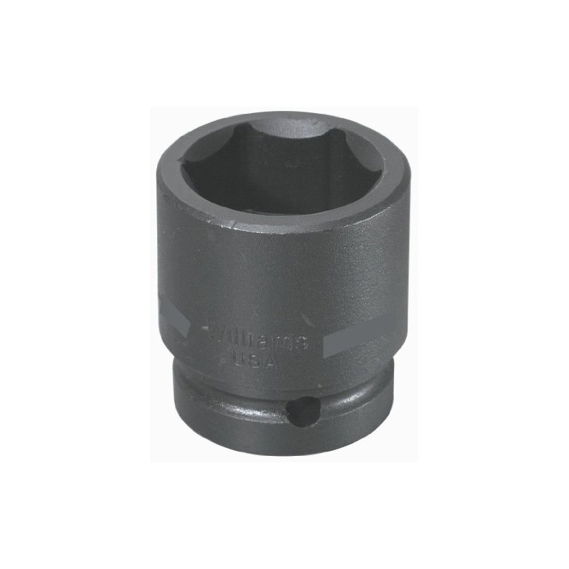 Williams 7-6100 1 Drive Impact Socket, 6 Point, 3-1/8-Inch