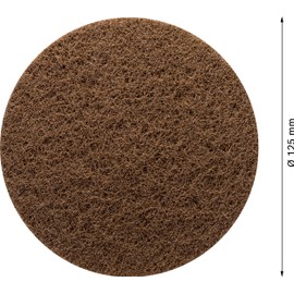 Bosch 1x EXPERT N880 Fleece Discs (for Steel sheets, Stainless steel, Ø 125 mm, Extra cut A, Professional Accessory Random Orbital Sander, Random Orbital Sander)