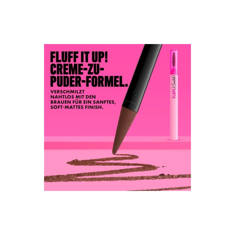 NYX Professional Makeup, Fluff & Snatch Brow Powder Pen Cream-to-Powder