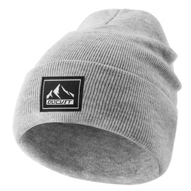 DOCVIT Knit Cuffed Beanie Warm Winter Hats Unisex Skull Knit Cap Fashion Ski Hat for Men and Women