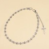 Unisex Cross Pendant Wallet Chain Pants Chain Cross Rivet Chain