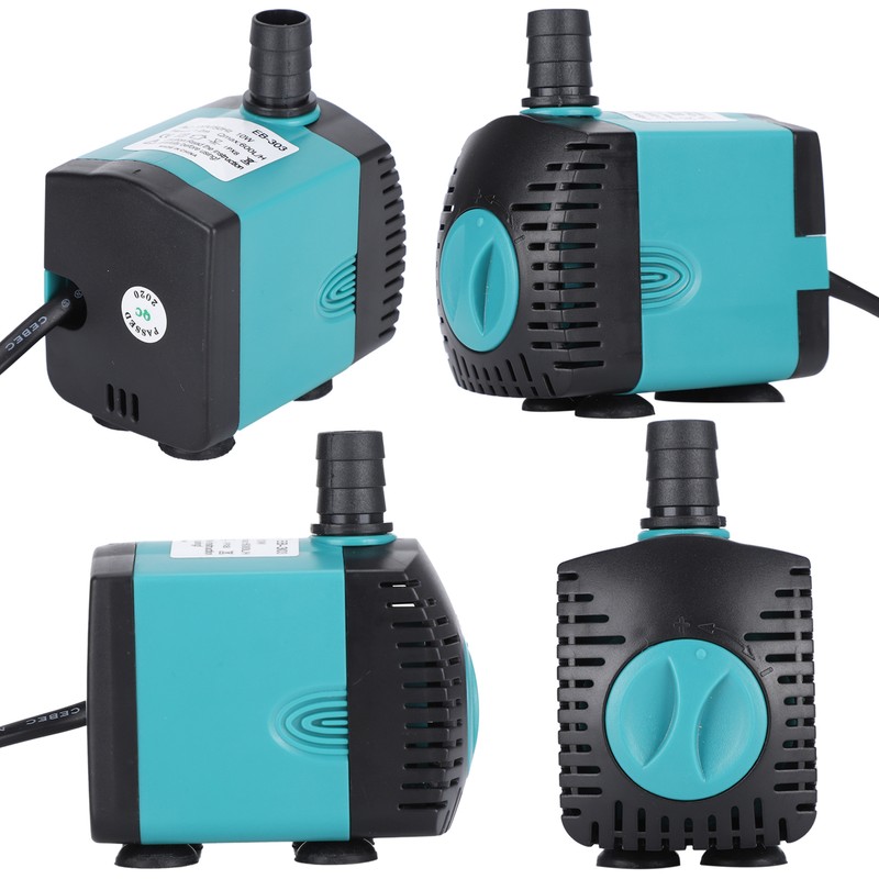 10W Submersible Pump 600L/H 1.2m Lift Low Noise Water Pump