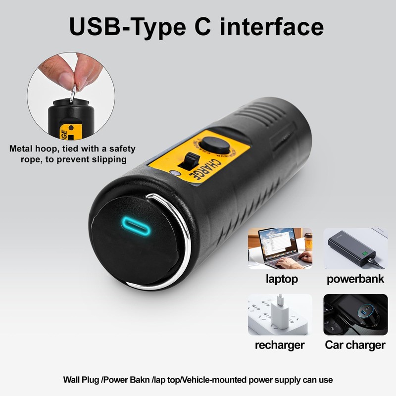 JULIXIN Cordless Screwdriver Rechargeable – Compact Battery Operated Electric Screw