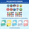 Decorably 20 Pack 5x7in Funny Christmas Cards with Envelopes and