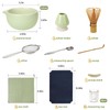 Joiish 10-Pcs Matcha Kit Set, Whisk and Bowl with Spout
