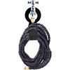 Soporte de Pared para Manguera de Jardín Negro 2 Piezas