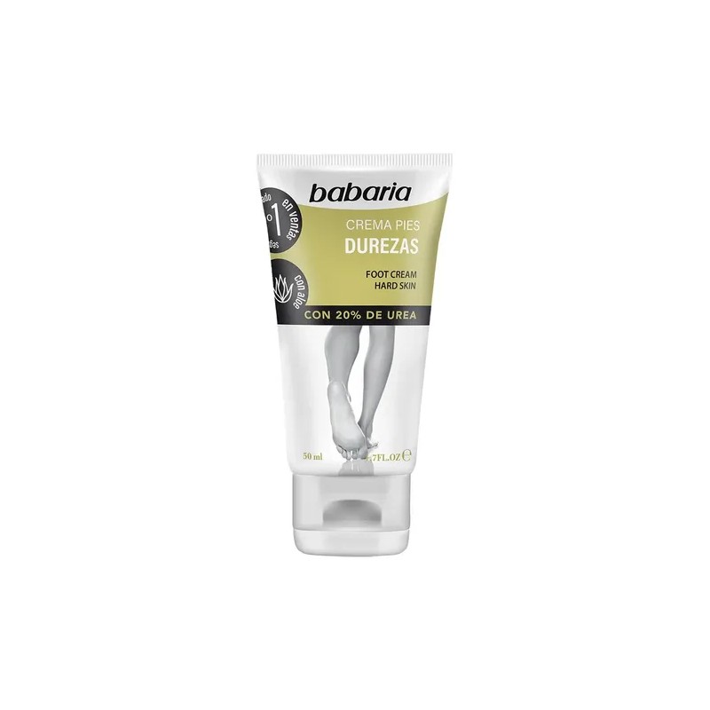 Crema Pies Durezas Babaria Aloe Natural Con Urea 20% ×