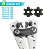 DURATECH Battery Cable Lug Crimping Tool with Wire Cutter-Wire Crimper
