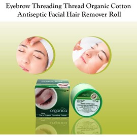 Organica 3 Spools Organic Cotton Facial Hair Removal Thread