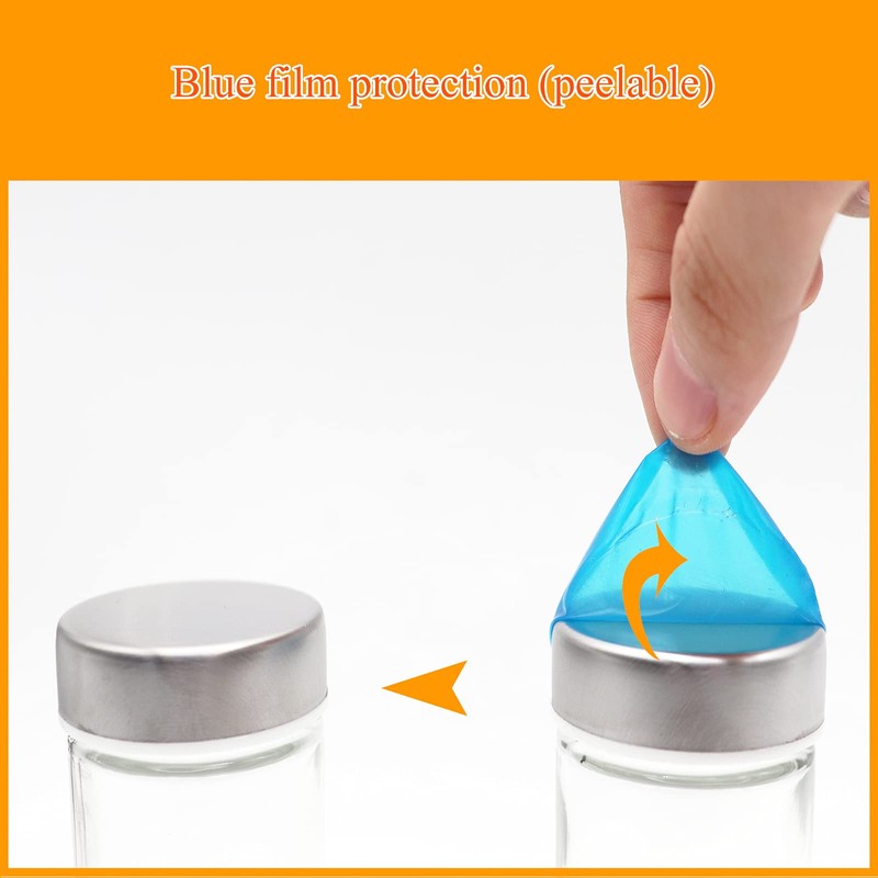 DOUBLE 2 C Revolving Spice Rack with 20 Jars, Rotating