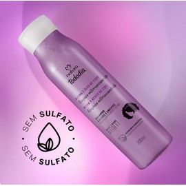 Natura Todadia Shampoo para Cabello Rizado, Mora y Aceite de Coco, 300 ml