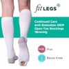 FITLEGS FitLegs - Open-Toe Compression Stocking - 18mmHg AES DVT