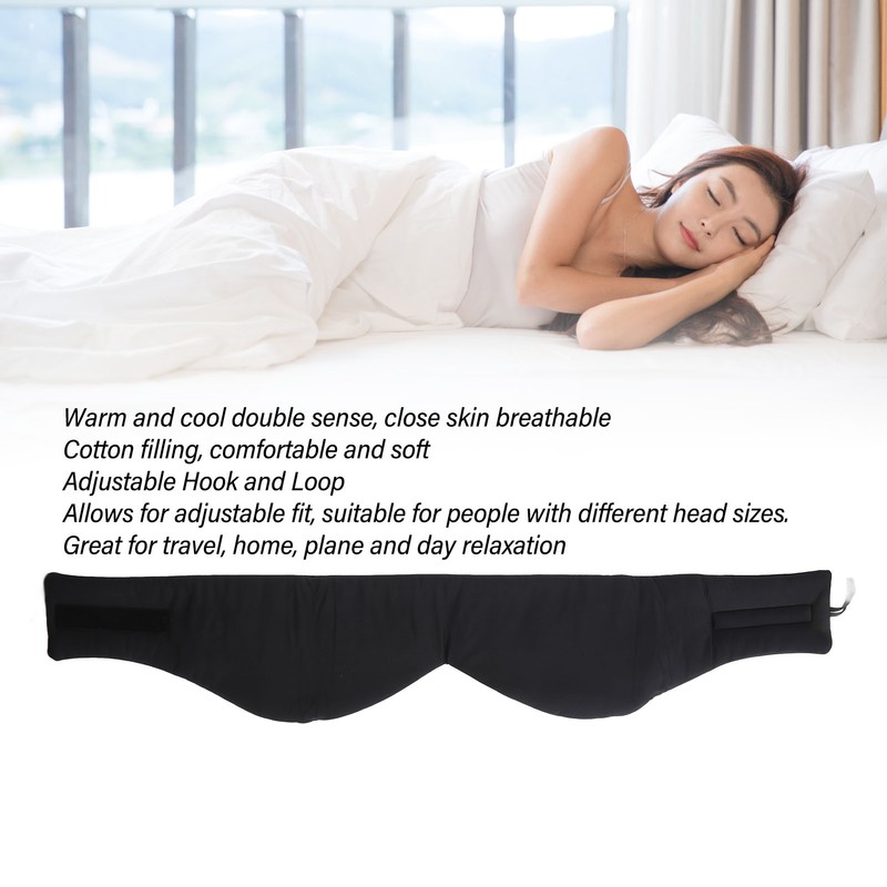 Sleeping Eye Cover Soft Light Blockout Relaxing Lightweight Silky Sleeping