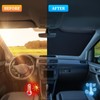 ZATOOTO Sun Protection Car Windscreen Custom Fit for Ford Kuga