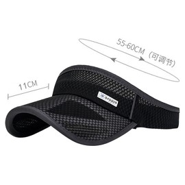 XRDSS Outdoor Sport Cap Wide Brim UV Protection Breathable Adjustable Baseball Cap for Beach Golf Running Tennis (1#Light Blue)