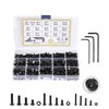 520 pieces, M3 M4 M5 screws and nuts assortment set,