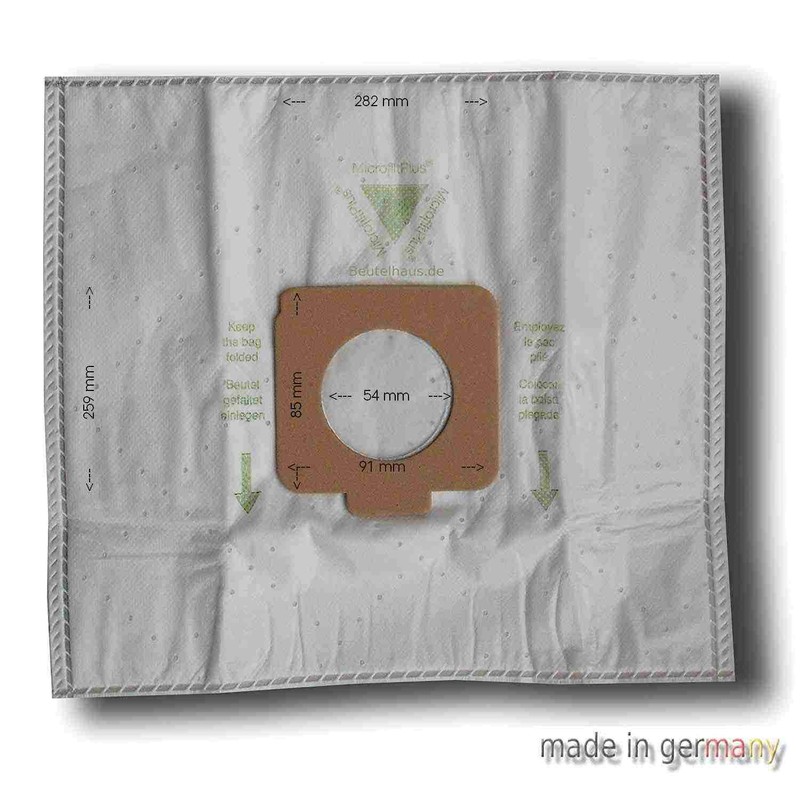 10 sacchetti per aspirapolvere Moulinex Compact, De Luxe, 1000SL 1100SL