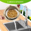 4-1 Colander with Bowl Set - Rotatable Strainers for Kitchen,