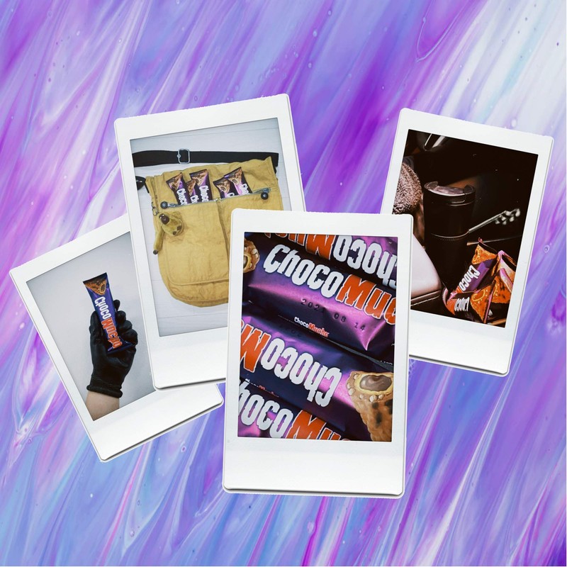 Choco Mucho | Caramel Creamy Chocolate Cookie Candy Bars |