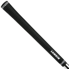 Lamkin Crossline Black Golf Grip Bundle (8 Piece), Midsize