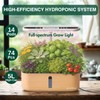 aGratHav Hydroponics Growing System Kit, Indoor Herb Garden, 14 Pods