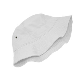 Glory Max Unisex Solid Color 100% Cotton Bucket Hat Small Brim Packable Travel Summer Beach Hat (as1, Alpha, s, m, White)