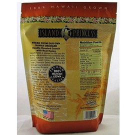 Honey Roasted Hawaiian Macadamia Nuts - 1.25 lbs (20 ounces) 567 grams