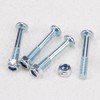 Comidox 2Pairs Metal Zero Gravity Chair Replacement Screws & Nuts