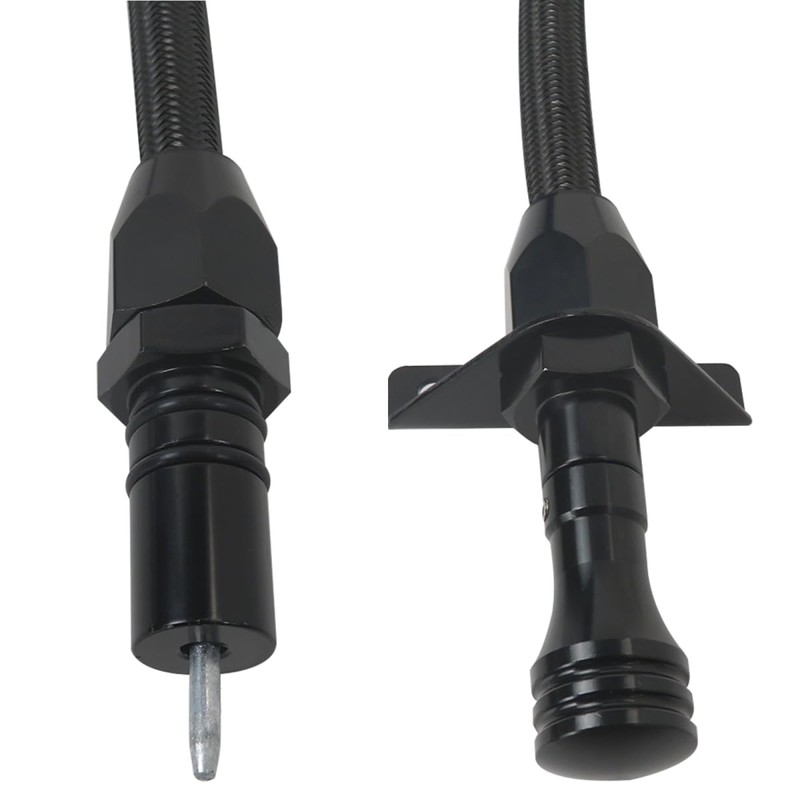 INGQI New 700R4 4L60E 4L80E Transmission Dipstick, Flexible Firewall Mount