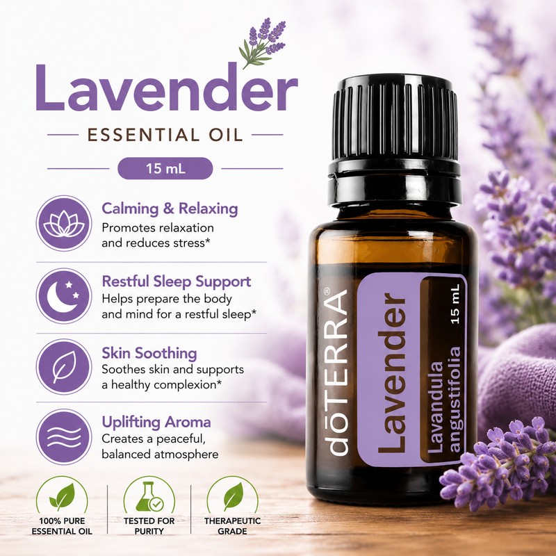 ( SHIP FAST ) doTERRAs Peppermint/Lavender/Lemon/Zengest/Ginger/Easy Air/Patchouli/Tea Tree/Frankincense/On Guard/Wild Orange