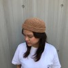 Basic Ench Paper Roll Cap Fisherman Roll Cap, Anti-stuffy, Straw