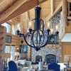 Skelang Clear Lip-less Glass Lamp Shade, Cylindrical Light Cover with