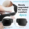 DJFOG Set of 4 adjustable eye patches, 2 for the