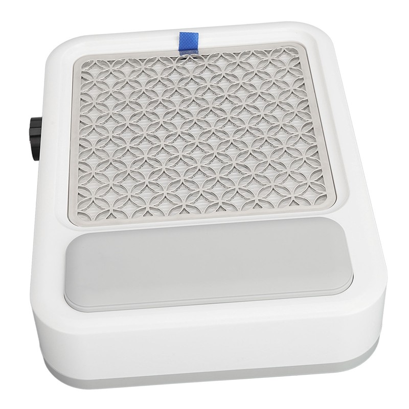 Nail Dust Collector with Reusable Filter Hand Pillow Speed Adjustable