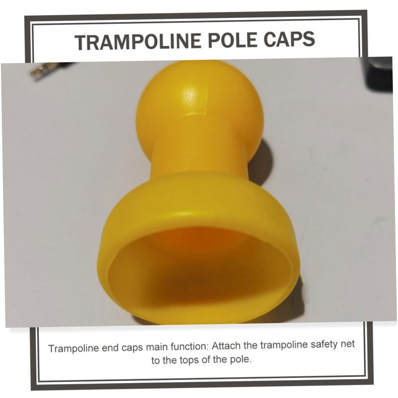 STOBAZA 4pcs Trampoline Tube Protectors Replacement Caps for Trampoline Rods