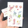 Summer Fashion Tattoo Ocean Beach Fish Dolphin Temporary Tattoo Sticker Collection 10ea
