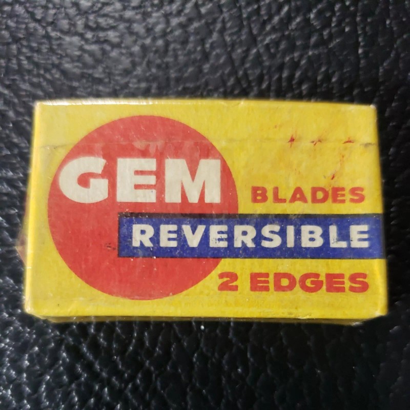 GEM Micromatic Razor Blades Small Box Of 5 Count-new old