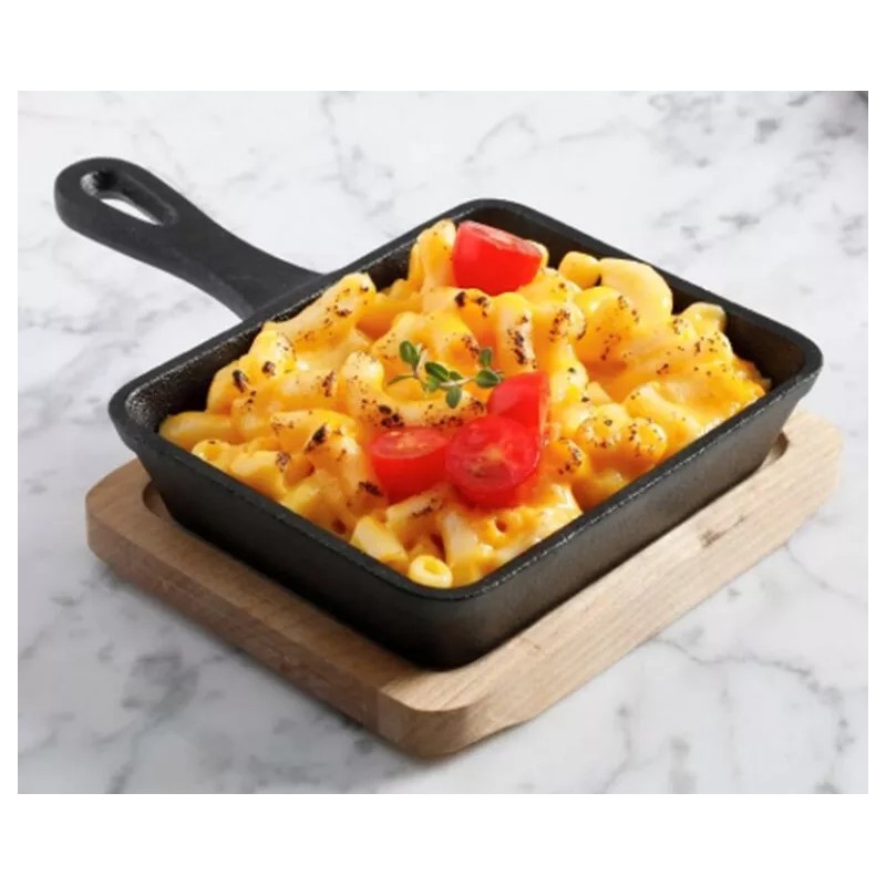 MyXOHome 5" x 4" Rectangular Cast Iron Frying Pan /