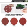 Prostormer 5-Inch Random Orbital Sander with 21PCS Sandpapers, 8000-13000RPM, 2.6AMP